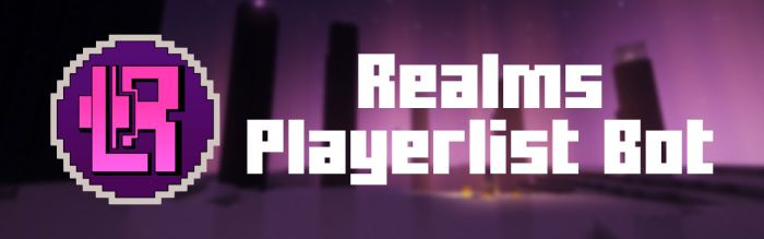 Realm Playerlist Bot's banner.